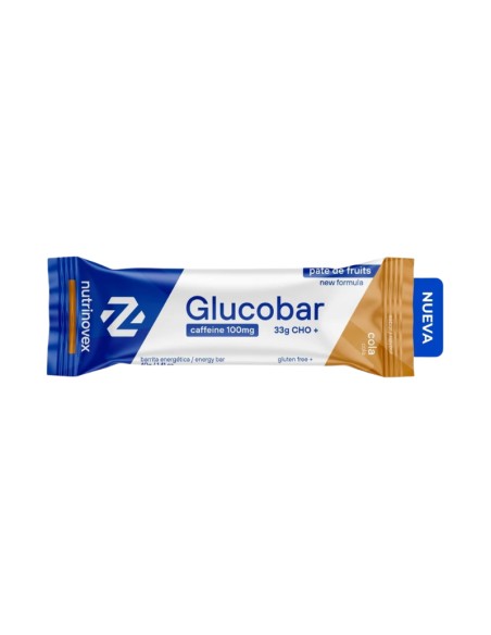 Nutrinovex Glucobar Cafeína 100 mg Cola 40 g