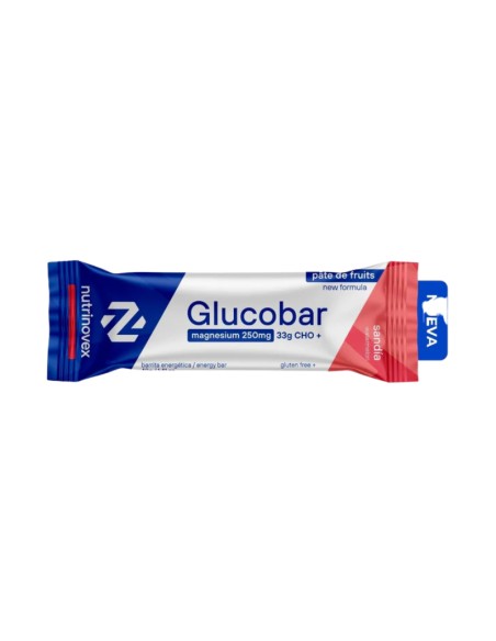 Nutrinovex Glucobar Magnesio 250 mg Sandía 40 g