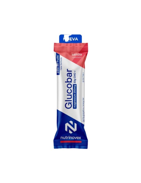 Nutrinovex Glucobar Magnesio 250 mg Sandía 40 g