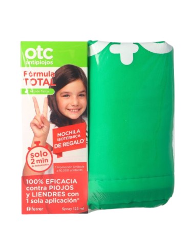OTC Antipiojos Fórmula Total 125 ml + Mochila Regalo