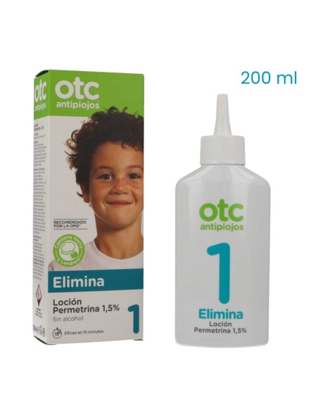 OTC Antipiojos Loción Permetrina 1,5% 200 ml