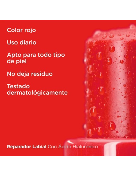 Isdin Reparador Labial Rojo 4 g