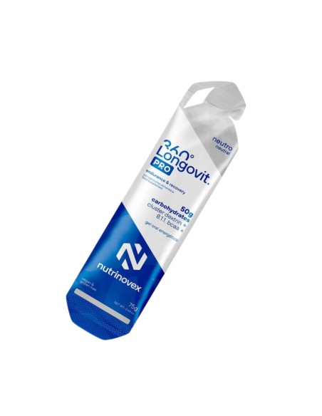 Nutrinovex Longovit 360º Pro Gel 50 g CHO + Dextrina + 8.1.1 BCAA Neutro 75 g