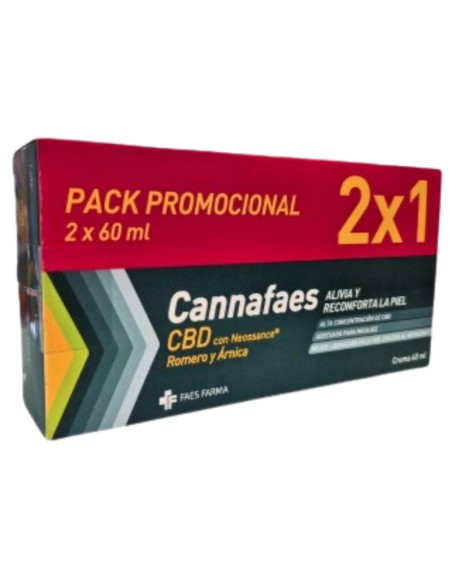 Cannafaes Duplo 2 x 60 ml
