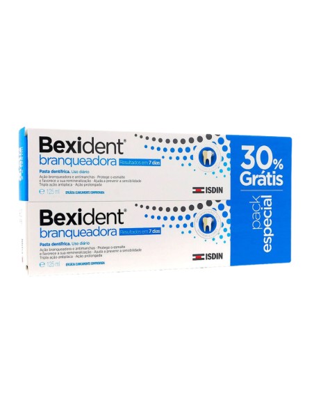 Isdin Bexident Pasta Blanqueante Duplo 2x125ml