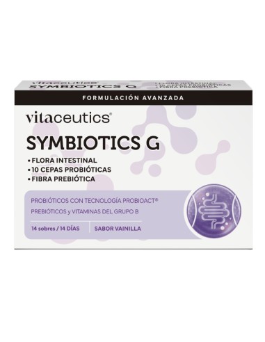 Vitaceutics Symbiotics G 14 Sobres Vitaceutics Symbiotics G 14 Sobres