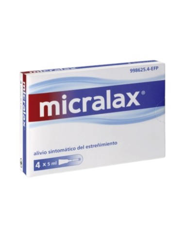Micralax Solución Rectal 4 Enemas