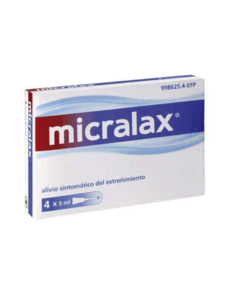 Micralax Solución Rectal 4 Enemas
