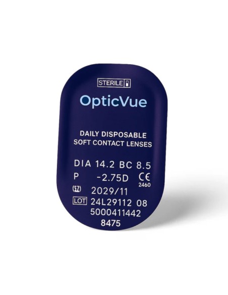 Lentillas OpticVue HydroPlus Mensuales (3 lentes)