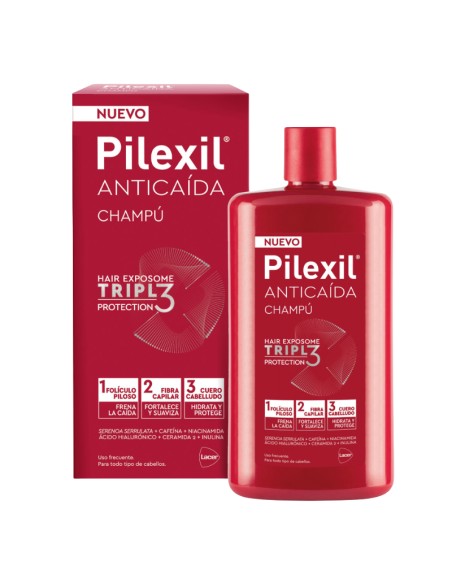 Pilexil Champú Anticaída Triple 450ml