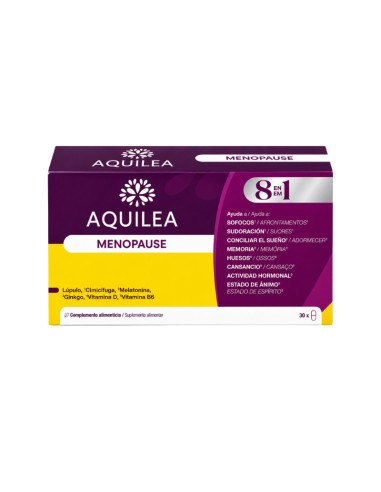 Aquilea Menopause 8en1 30 Cápsulas Aquilea Menopause 8en1 30 Cápsulas