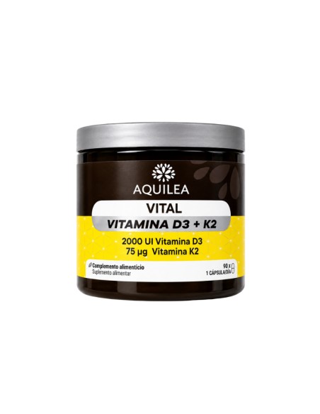 Aquilea Vital Vitamina D3 + K2 90 Cápsulas