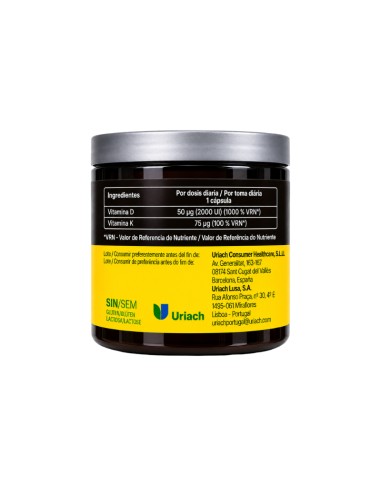 Aquilea Vital Vitamina D3 + K2 90...