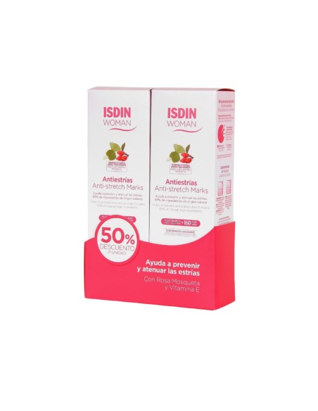 Isdin Woman Crema Antiestrías Duplo 2 x 250ml
