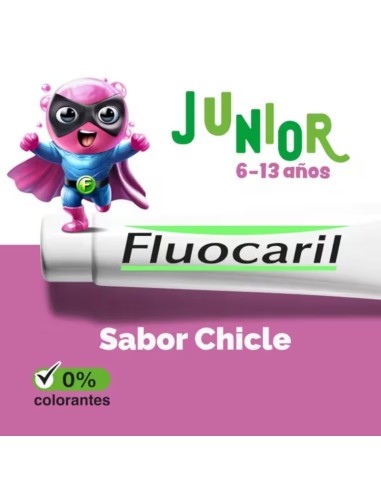 Fluocaril Junior Sabor Chicle 2x75 ml
