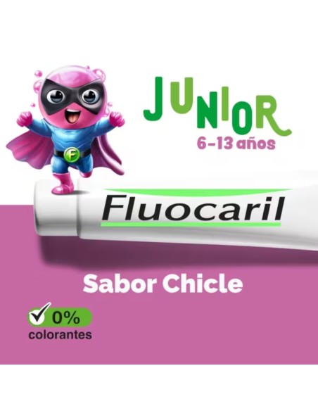 Fluocaril Junior Sabor Chicle 2x75 ml