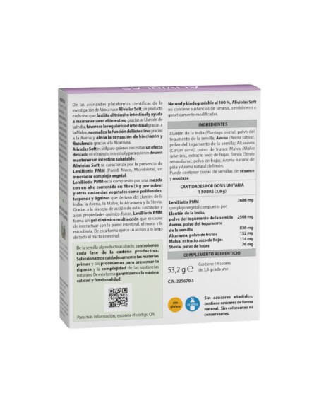 Aliviolas Soft 14 sobres