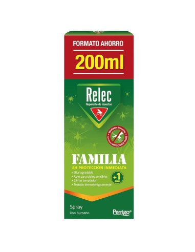 Relec Familia Spray Antimosquitos 200 ml Relec Familia Spray Antimosquitos 200 ml