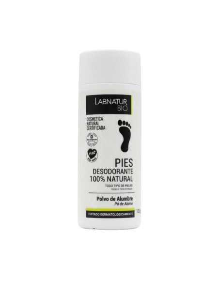 Labnatur Bio Desodorante Pies Polvo de Alumbre 100 g