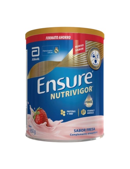 Ensure Nutrivigor Sabor Fresa 850 g