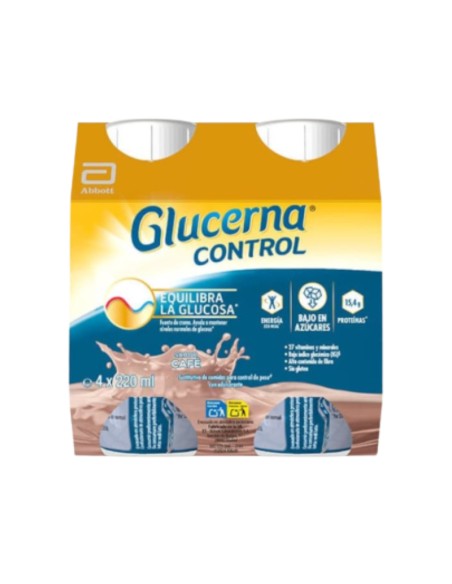 Glucerna Control Sabor Café 4x220 ml