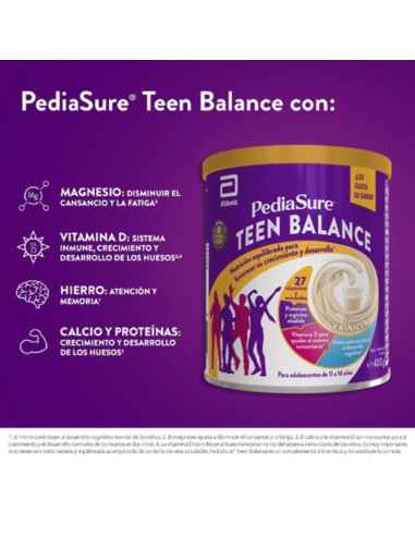 PediaSure Teen Balance Sabor Vainilla... PediaSure Teen Balance Sabor Vainilla...