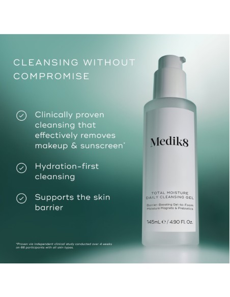 Medik8 Total Moisture Daily Cleansing Gel 145 ml