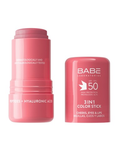 BABE 3en1 Stick Color 1 SPF 50 4gr