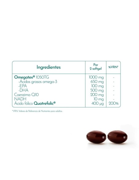 Luxmetique Focusomega 60 perlas