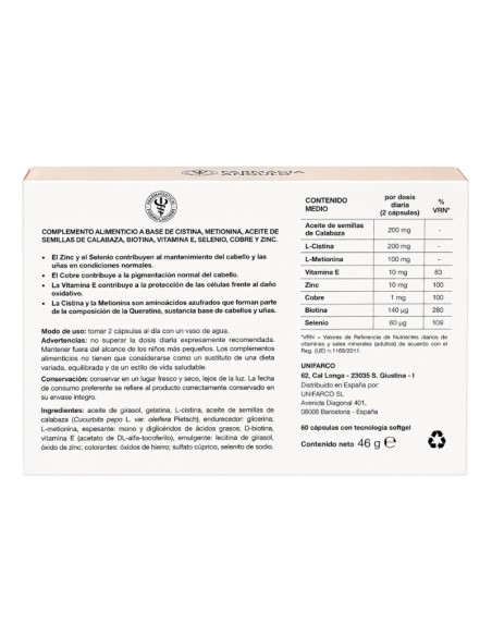 Angulo Hair Fórmula Anticaída 60 Cápsulas