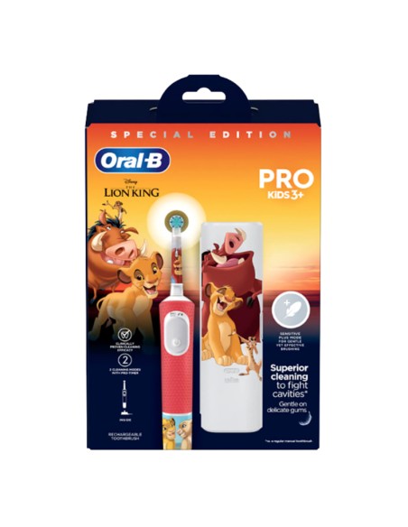 Oral-B Pro Kids 3+ Cepillo Eléctrico El Rey León