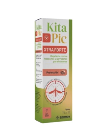 KitaPic Xtra Forte Repelente de...