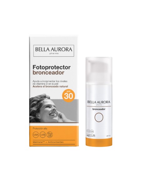 Bella Aurora Fotoprotector Bronceador FPS 30+ 50 ml