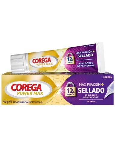 Corega Power Max Sellado Máximo Crema... Corega Power Max Sellado Máximo Crema...