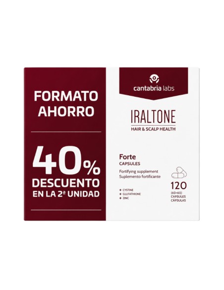 Iraltone Forte 120 Cápsulas 40% dto