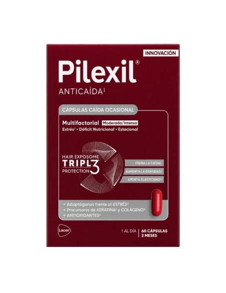 Pilexil Anticaída Triple 60 Cápsulas
