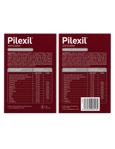 Pilexil Anticaída Triple Duplo 60 +... Pilexil Anticaída Triple Duplo 60 +...