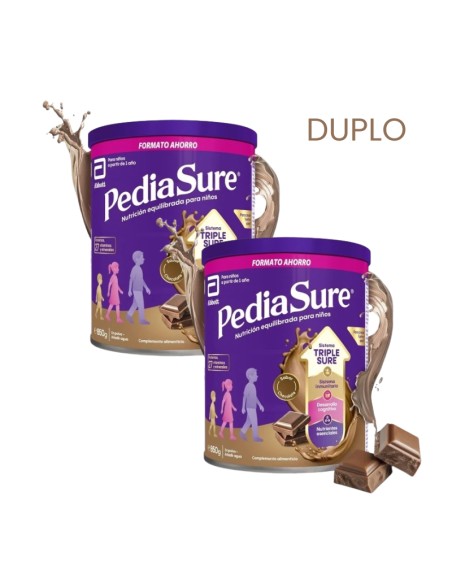 Pediasure Sabor Chocolate Duplo 850 g + 850 g