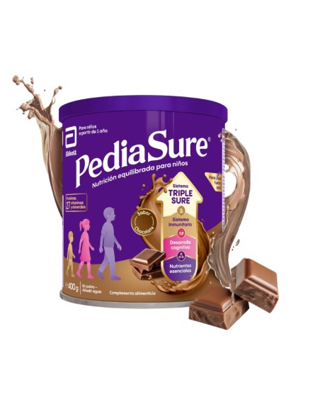 Pediasure Sabor Chocolate Duplo 400 g + 400 g