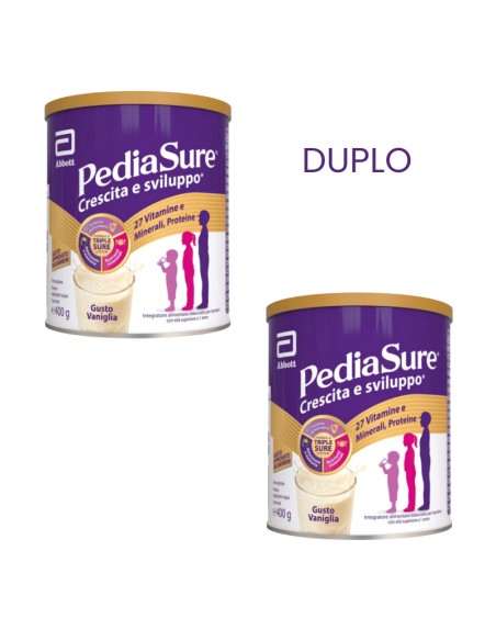 Pediasure Sabor Vainilla Duplo 400 g + 400 g