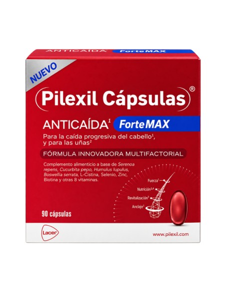 Pilexil Anticaída Forte Max 90 Cápsulas
