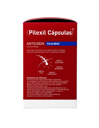 Pilexil Anticaída Forte Max 90 Cápsulas Pilexil Anticaída Forte Max 90 Cápsulas