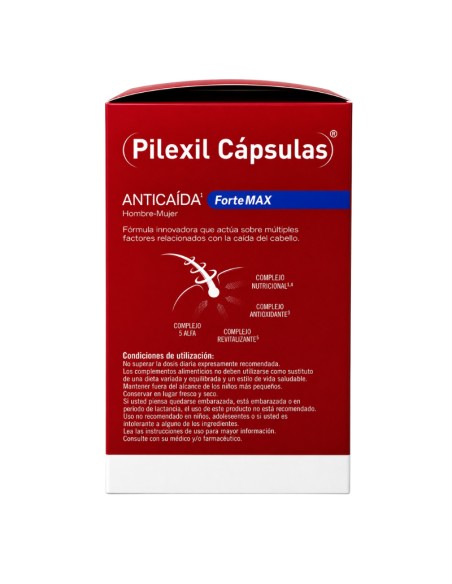 Pilexil Anticaída Forte Max 90 Cápsulas