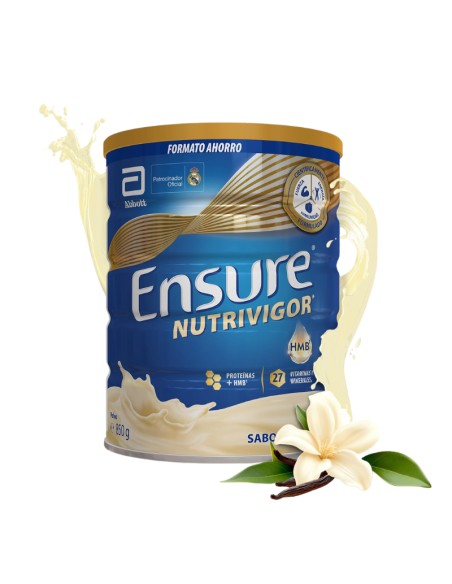 Ensure NutriVigor Sabor Vainilla Pack Ahorro 850 g + 400 g