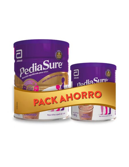 Pediasure Sabor Chocolate Pack Ahorro 850 g + 400 g