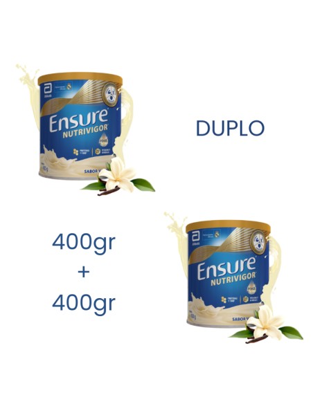 Ensure NutriVigor Sabor Vainilla Duplo 2 x 400 g