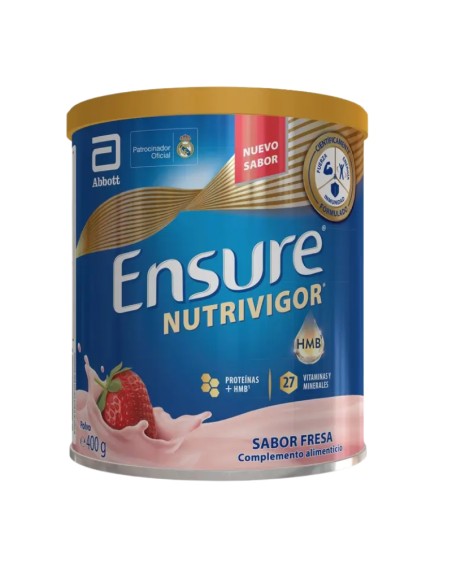 Ensure Nutrivigor Sabor Fresa 400 g