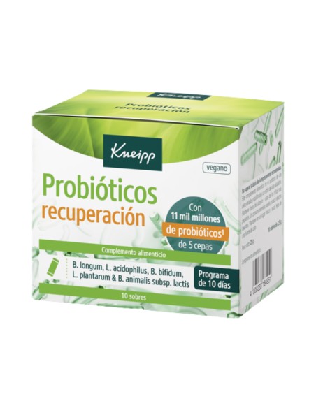 Kneipp Probióticos Recuperación 10 sobres