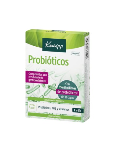 Kneipp Probióticos 30 comprimidos