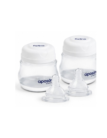 Farline Duplo Biberones 150 ml Flujo M +3 meses